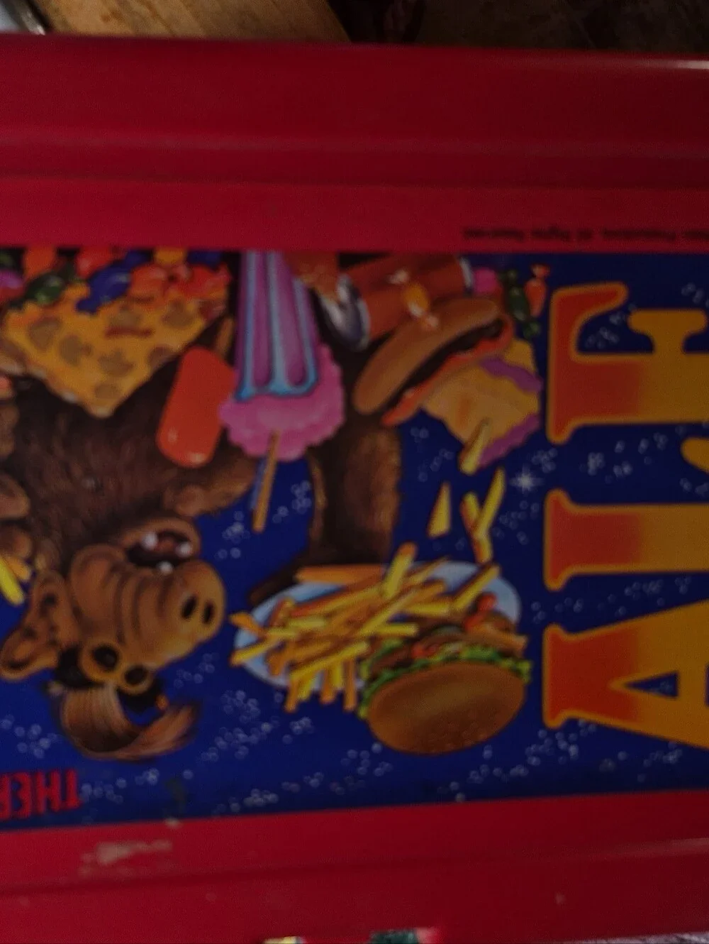 ALF Red Kids Lunchbox by Thermos - Classic Character Design